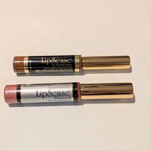 SeneGence LipSense Two Sealed Fullsize Regular Currant & Diamond Carmel Apple